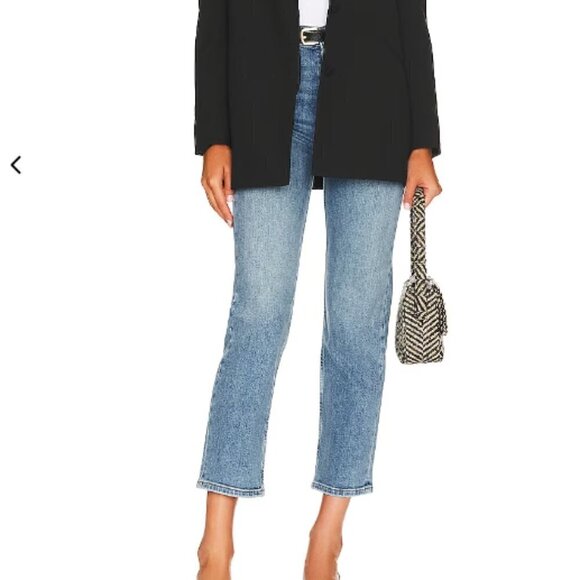 Re/Done 70s Stove Pipe Jeans in Classic Faded Blue sz 24 - Picture 1 of 7